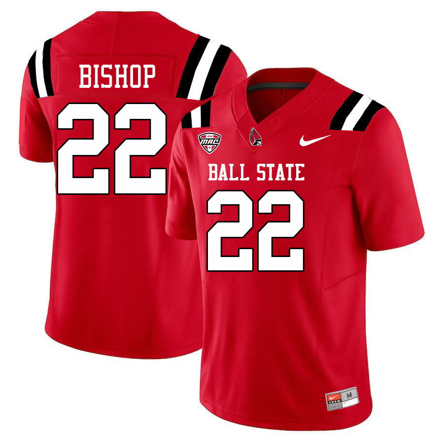 Blaine Bishop Ball State Jersey,Ball State Cardinals #22 Blaine Bishop Jersey Youth College-Cardinal